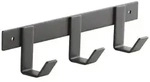SO-TECH&reg; Garderobenleiste Hakenleiste Blackline ALBA schwarz...