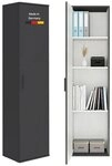 mokebo Mehrzweckschrank Der Kompakte schmaler Schrank Besenschrank (42cm breit)...