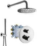 PaulGurkes Thermischer Verbr&uuml;hschutz (Set, Duschsystem mit Thermostatarmatur...