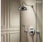 PaulGurkes Duscharmatur MOON (Set, Duschsystem mit Mischbatterie, Kopf- und