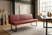 KAWOLA Sitzbank ELEEN Esszimmerbank Leder pigmentiert &ndash; modernes Design, 223...