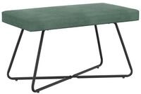 vidaXL Sitzbank Bank Meergr&uuml;n 80 x 40 x 45 cm Samt (1-St)