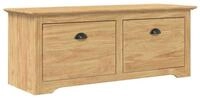 vidaXL Schuhschrank 118 x 40 x 50 cm Schuhschrank Schuhregal Flurbank BODO...