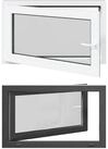 vidaXL Fenster Kellerfenster Innenseite Farbe Wei&szlig; RISOR 100 x 70 cm, (1 St)