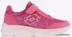 Sneaker LOTTO, M&auml;dchen, Gr. 25, leuchtendespink, rose, Mesh, Synthetik, Schuhe