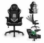 Onbest Gaming-Stuhl ergonomisch mit Lordosenkissen bis 150kg, 360&deg;,...
