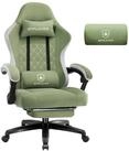 GTPLAYER Gaming-Stuhl Gaming Stuhl Stoff, Gaming Sessel mit Taschenfederkissen,