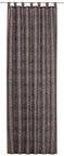 ELBERSDRUCKE Vorhang Schlaufenschal mit Kr&auml;uselband Metropolis grau 255 x 140 cm (1