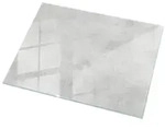 Tulup Tischplatte Glasplatte f&uuml;r Couchtisch Betonstruktur mit Kratzern Glas