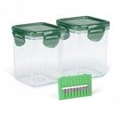 Genius Aufbewahrungsdose Nicer Dicer Quick Professional Zubeh&ouml;r, Set 5-tlg., gr&uuml;n