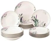Seltmann Weiden Tafelservice Savona Provence Teller-Set 18-tlg. (18-tlg), 6...