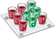 relaxdays Spiel Tic Tac Toe Trinkspiel, Tic Tac Toe Trinkspiel