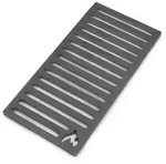 Grillrost.com BBQ Grillrost BBQ Ofenrost Stahl 15x31cm, Made in Germany schwarz...