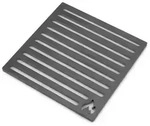 Grillrost.com BBQ Grillrost BBQ Ofenrost Stahl 22x22cm, Made in Germany schwarz...