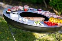 Farmcook Grillplatte Bratplatte Grillplatte Feuerplatte f&uuml;r Feuerschale &Atilde;&tilde;...