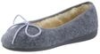 Hausschuh CLASSIC, Damen, Gr. 36, grau, Textil, Schuhe Hausschuh