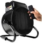 BRAST Keramikheizl&uuml;fter 3000W, mit Temperaturf&uuml;hler, inkl. LED-Bedienfeld &