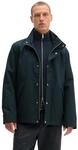 Canvasjacke MARC O'POLO, Herren, Gr. S, schwarz (peppercorn grau), Web, Obermaterial: