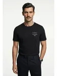 Tommy Hilfiger T-Shirt BRAND LOVE LEFT CHEST RWB TEE regular fit, Rundhals schwarz L