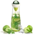 bremermann Karaffe mit Infuserstab, 1.1 Liter aus Kunststoff, gr&uuml;n, (1-tlg),