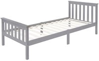 ML-DESIGN Bettgestell Holz Tagesbett, Jugend Einzelbett mit Kopf- & Fu&szlig;teil,