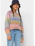 bonprix Strickpullover mit Rundhalsausschnitt und Raglan&auml;rmeln, f&uuml;r k&uuml;hlere Tage,