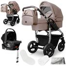 bergsteiger Kombi-Kinderwagen Babywagen Capri 3in1, Kombikinderwagen...