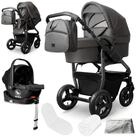 bergsteiger Kombi-Kinderwagen Babywagen Capri 3in1, Kombikinderwagen...