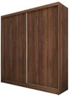Masseno Schwebet&uuml;renschrank SOFIA 200 cm Kleiderschrank 2 T&uuml;ren und 4...