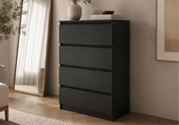 Home Collective Kommode Sideboard mit Schubladen Schubladenschrank...