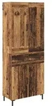 vidaXL Highboard Highboard 2 stk. Altholz 69,5 x 34 x 180 cm Holzwerkstoff (2...