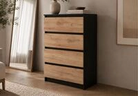 Home Collective Kommode Sideboard mit Schubladen Schubladenschrank...