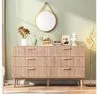 LuxusKollektion Kommode Kommode Schubladenschrank 6 Schubladen 100cm Kommoden...
