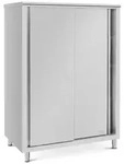 Royal Catering Vorratsschrank Geschirrschrank Edelstahl 120 x 70 x 180 cm 3...