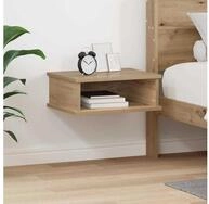 vidaXL Nachtkommode vidaXL Nachttisch Artisan-Eiche 40 x 31 x 15 cm...
