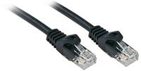 Lindy Lindy 48194 Basic Cat6 U/UTP Kabel, schwarz, 3.00m Netzwerkkabel