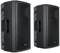 Pronomic E-212 MA - Aktive PA-Box Lautsprecher (Bluetooth, 120 W,...