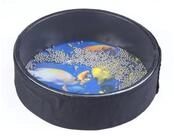 FAME Trommel,10" Ocean Drum Vielseitige Ritual Percussion Holz Kunststofffell