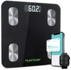 Tunturi Personenwaage Personenwaage - Bluetooth - 180 kg Benutzergewicht - inkl.