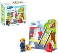 Playmobil&reg; Feuerwehr-Puzzle (72088), JUNIOR Konstruktions-Spielset, Made in...