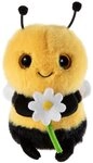 Heunec&reg; Kuscheltier Biene mit Blume 15 cm