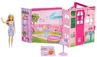 Barbie Puppenhaus Barbie Weekend Escape House mit Puppe, tragbar