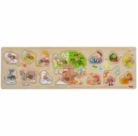 Haba Puzzle 4 Jahreszeiten, Puzzleteile