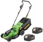 PRO CRAFT Akkurasenm&auml;her PLM21bb Akku Rasenm&auml;her 40 V (2x 20 V) 380 mm...