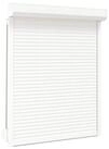 vidaXL Fensterladen Rollladen Wei&szlig; 120 x 150 cm Aluminium und Polyurethan, BxH: