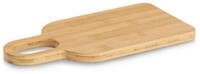Zeller Present Griff Schneide-/Servierbrett mit, Bambus, ca. 30 x 15 x 1,5 cm