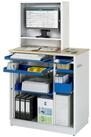 RAU Computerschrank Rau Computer-Station station&auml;r 26BxTxH 1030x660x1810mm