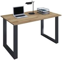 VCM Schreibtisch Lona Computertisch B. 140 x T. 50 x H. 76 cm, Arbeitstisch f&uuml;r