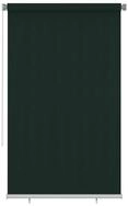 Rollo Au&szlig;enrollo 145 (B)x230 (H) cm Dunkelgr&uuml;n HDPE, vidaXL