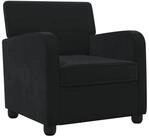 vidaXL Sessel vidaXL Sessel Schwarz Samt